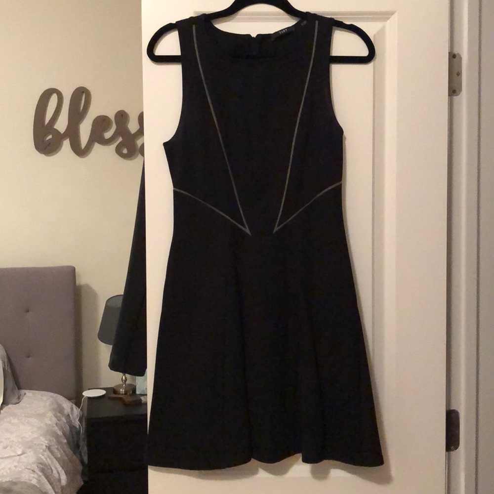 Tart Black Skater Dress